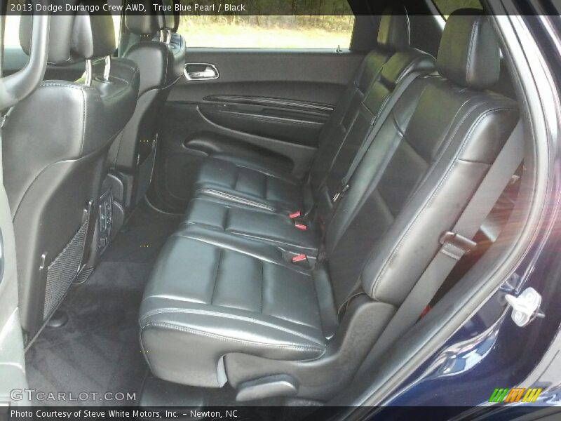 True Blue Pearl / Black 2013 Dodge Durango Crew AWD