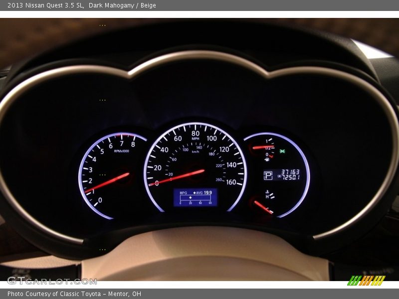 Dark Mahogany / Beige 2013 Nissan Quest 3.5 SL