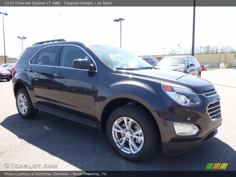 Tungsten Metallic / Jet Black 2016 Chevrolet Equinox LT AWD