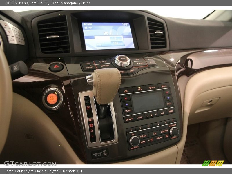 Dark Mahogany / Beige 2013 Nissan Quest 3.5 SL