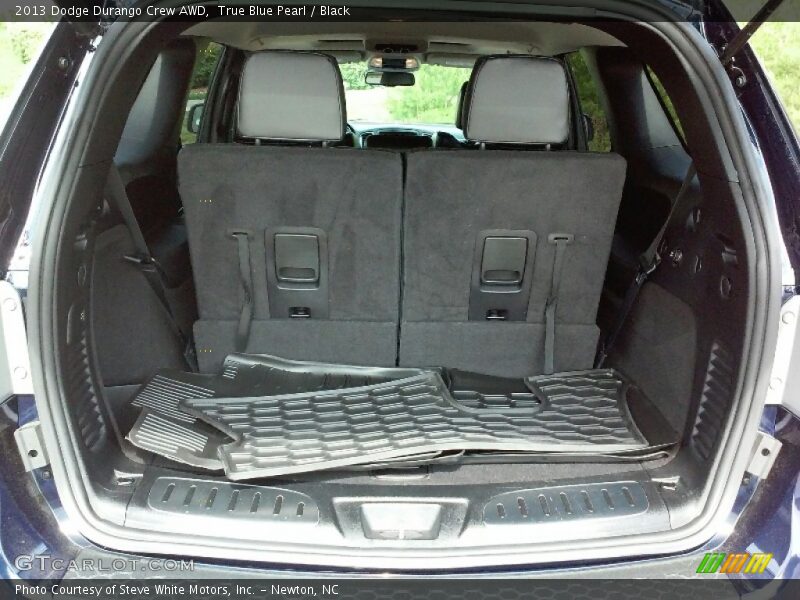 True Blue Pearl / Black 2013 Dodge Durango Crew AWD