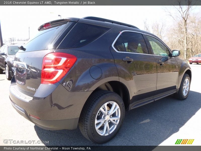 Tungsten Metallic / Jet Black 2016 Chevrolet Equinox LT AWD