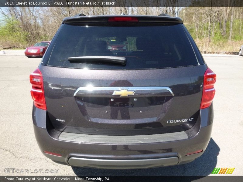 Tungsten Metallic / Jet Black 2016 Chevrolet Equinox LT AWD