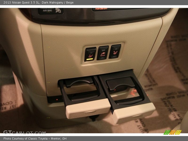 Dark Mahogany / Beige 2013 Nissan Quest 3.5 SL