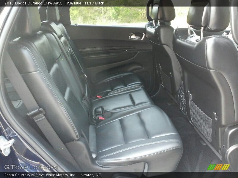 True Blue Pearl / Black 2013 Dodge Durango Crew AWD