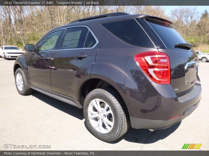 Tungsten Metallic / Jet Black 2016 Chevrolet Equinox LT AWD