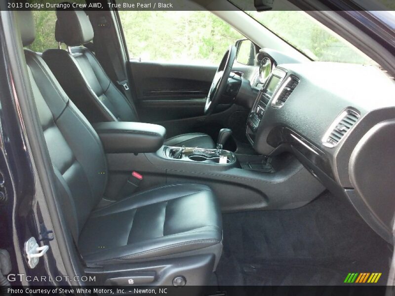 True Blue Pearl / Black 2013 Dodge Durango Crew AWD
