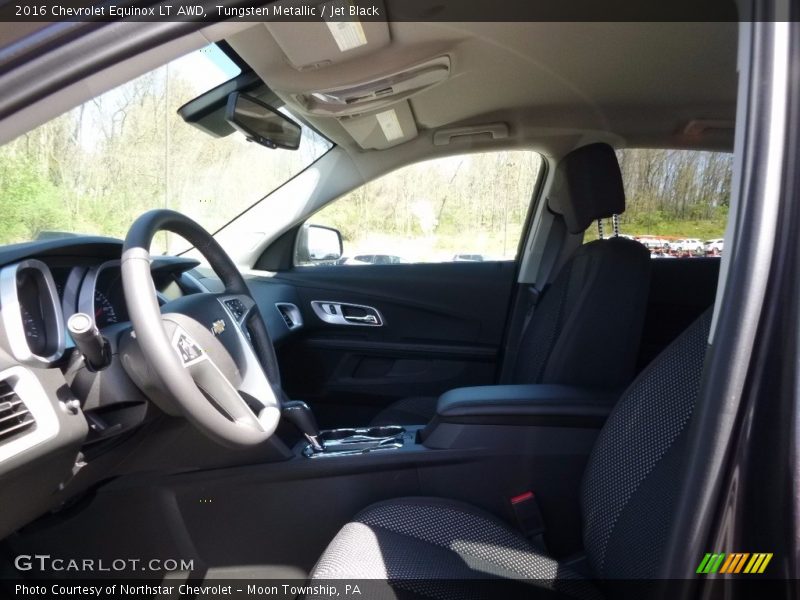 Tungsten Metallic / Jet Black 2016 Chevrolet Equinox LT AWD