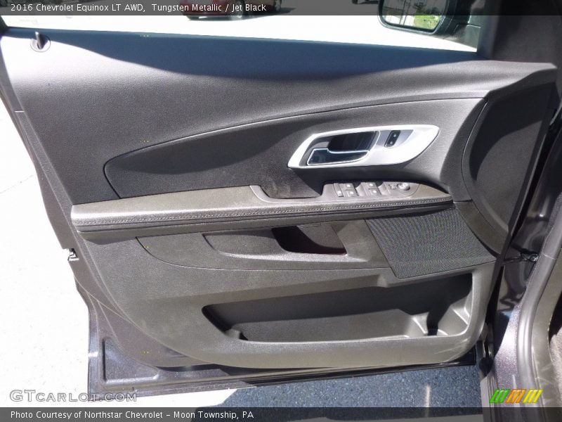Tungsten Metallic / Jet Black 2016 Chevrolet Equinox LT AWD