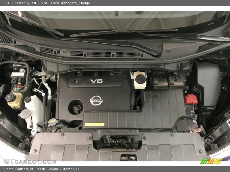 Dark Mahogany / Beige 2013 Nissan Quest 3.5 SL