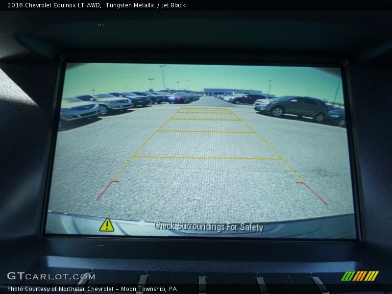 Tungsten Metallic / Jet Black 2016 Chevrolet Equinox LT AWD