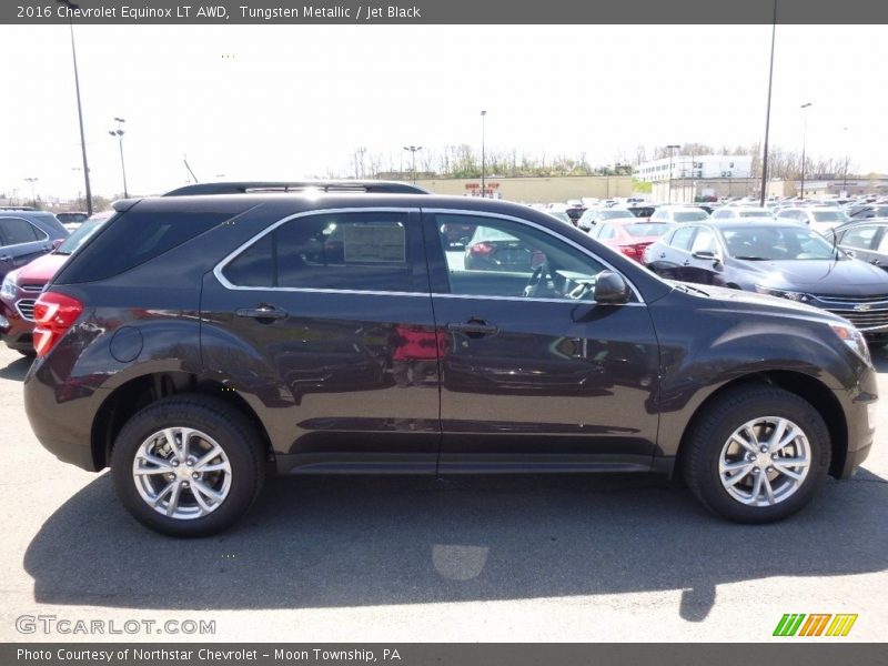 Tungsten Metallic / Jet Black 2016 Chevrolet Equinox LT AWD