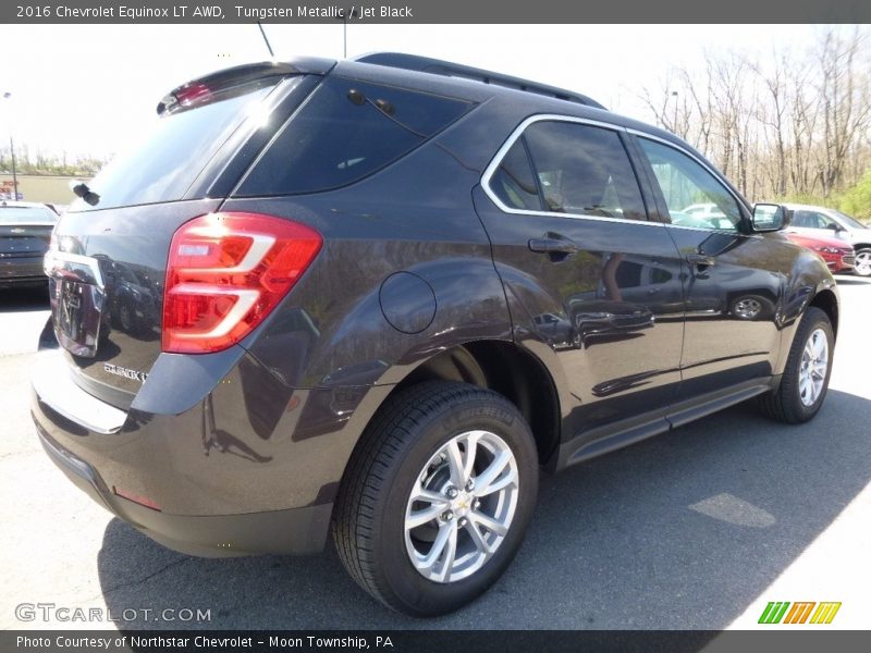 Tungsten Metallic / Jet Black 2016 Chevrolet Equinox LT AWD