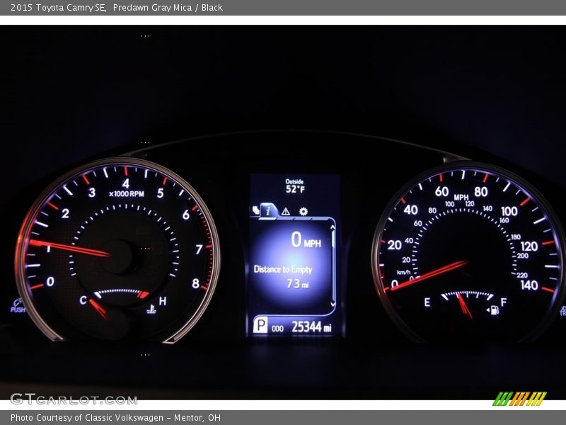 2015 Camry SE SE Gauges