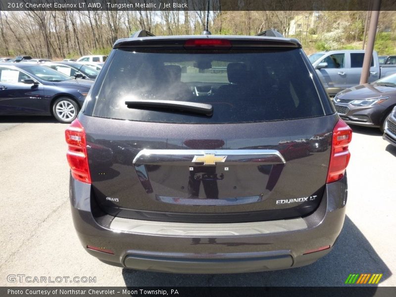 Tungsten Metallic / Jet Black 2016 Chevrolet Equinox LT AWD