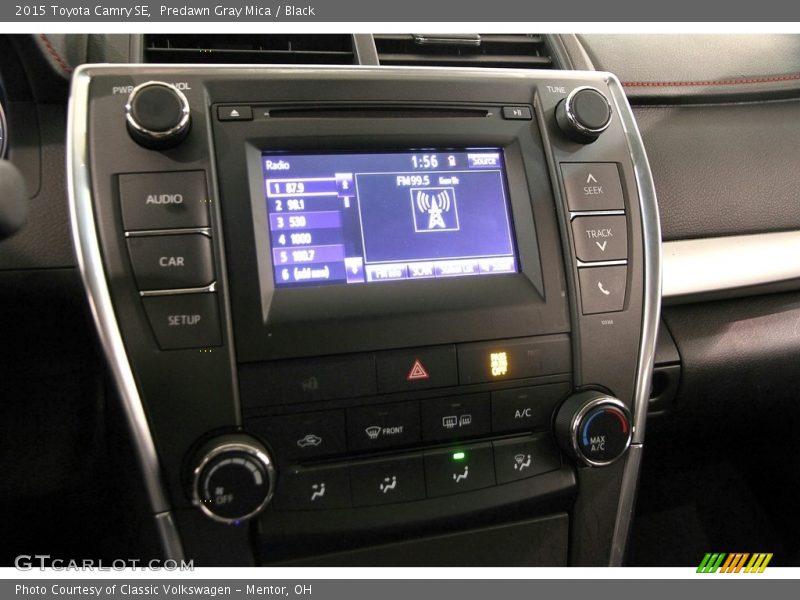 Audio System of 2015 Camry SE
