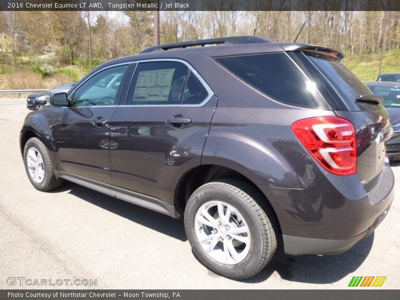 Tungsten Metallic / Jet Black 2016 Chevrolet Equinox LT AWD