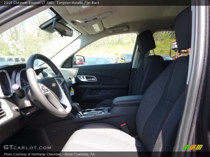 Tungsten Metallic / Jet Black 2016 Chevrolet Equinox LT AWD