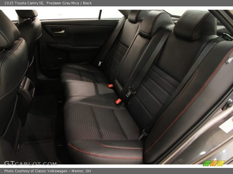 Predawn Gray Mica / Black 2015 Toyota Camry SE