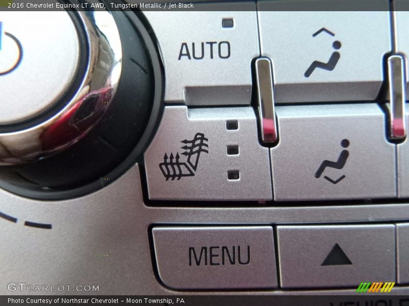 Tungsten Metallic / Jet Black 2016 Chevrolet Equinox LT AWD