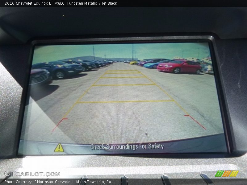 Tungsten Metallic / Jet Black 2016 Chevrolet Equinox LT AWD