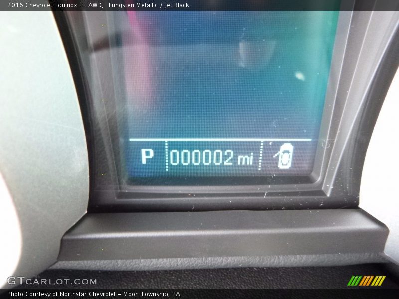 Tungsten Metallic / Jet Black 2016 Chevrolet Equinox LT AWD