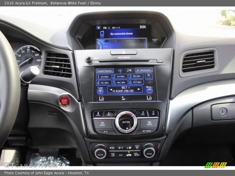 Bellanova White Pearl / Ebony 2016 Acura ILX Premium