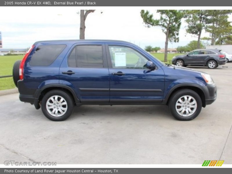 Eternal Blue Pearl / Black 2005 Honda CR-V EX 4WD