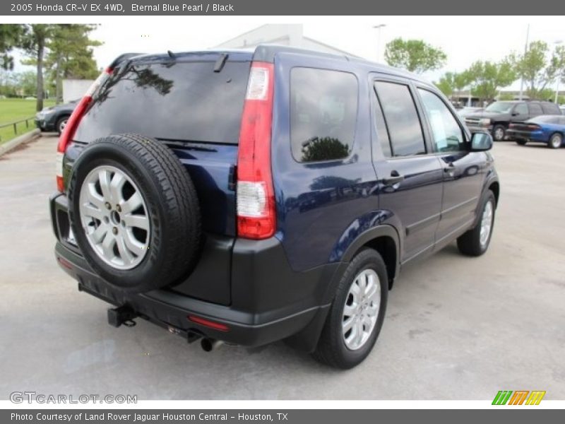 Eternal Blue Pearl / Black 2005 Honda CR-V EX 4WD