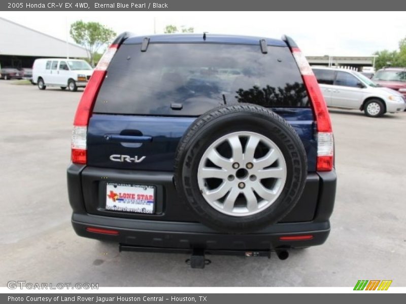 Eternal Blue Pearl / Black 2005 Honda CR-V EX 4WD
