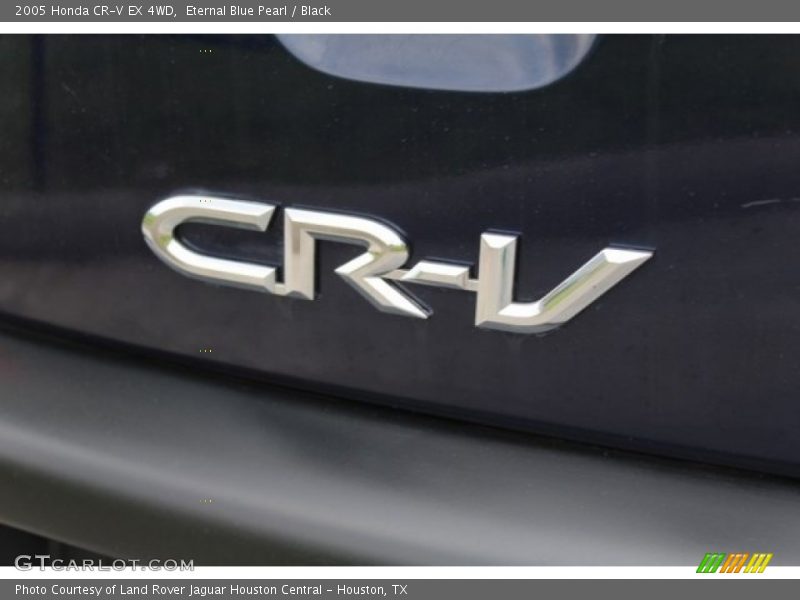 Eternal Blue Pearl / Black 2005 Honda CR-V EX 4WD