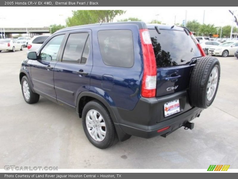 Eternal Blue Pearl / Black 2005 Honda CR-V EX 4WD