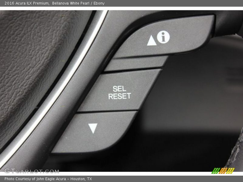 Bellanova White Pearl / Ebony 2016 Acura ILX Premium