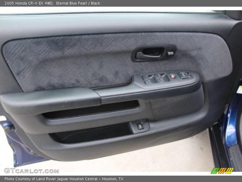 Eternal Blue Pearl / Black 2005 Honda CR-V EX 4WD