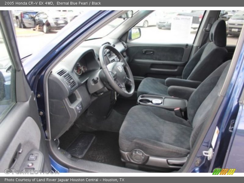 Eternal Blue Pearl / Black 2005 Honda CR-V EX 4WD