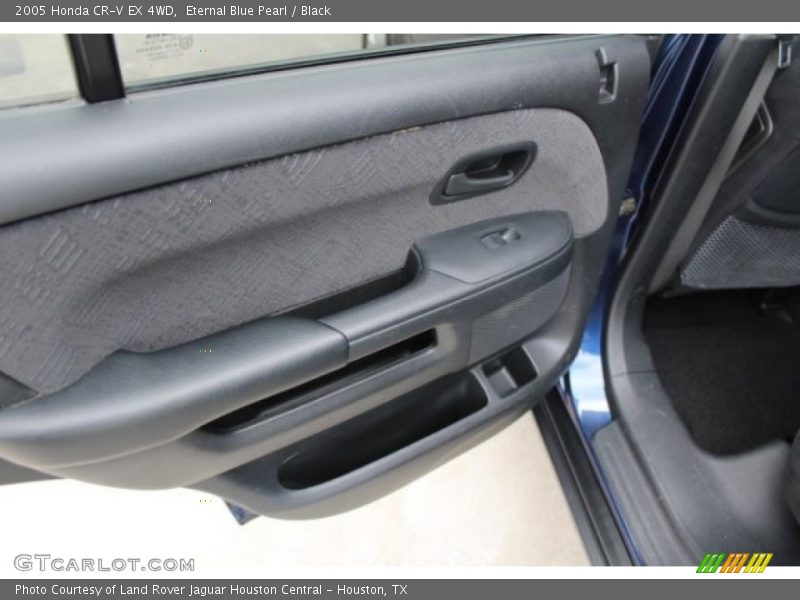 Eternal Blue Pearl / Black 2005 Honda CR-V EX 4WD