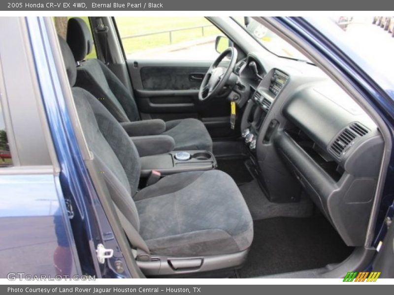 Eternal Blue Pearl / Black 2005 Honda CR-V EX 4WD