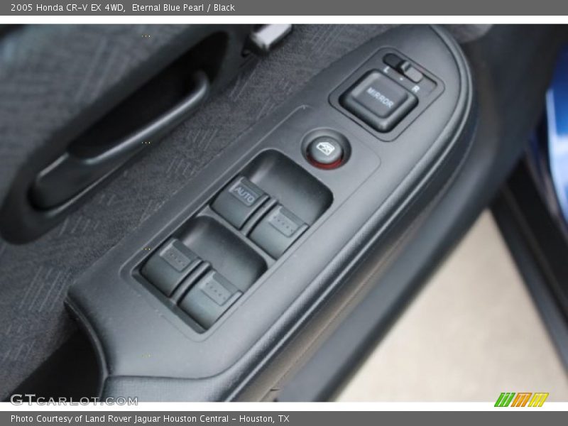 Eternal Blue Pearl / Black 2005 Honda CR-V EX 4WD