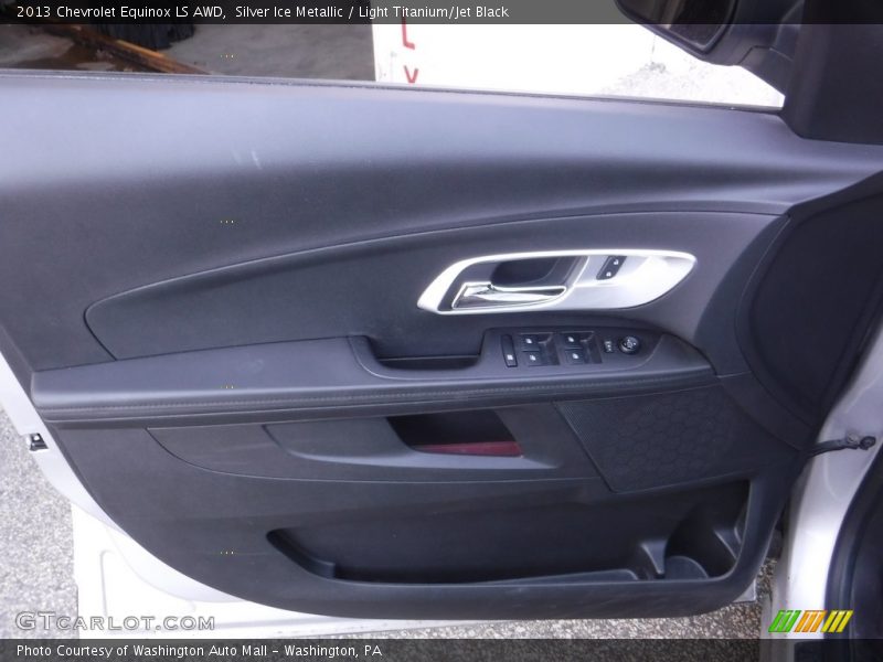 Silver Ice Metallic / Light Titanium/Jet Black 2013 Chevrolet Equinox LS AWD
