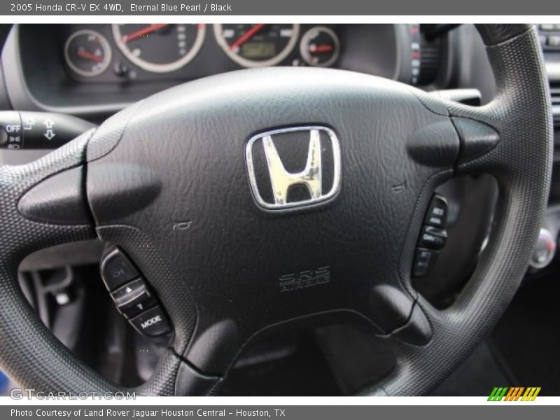 Eternal Blue Pearl / Black 2005 Honda CR-V EX 4WD