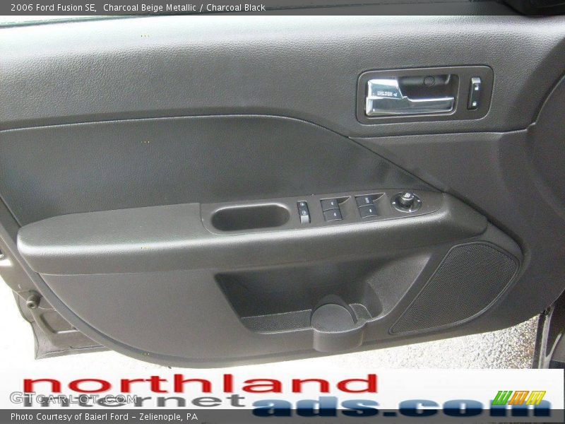 Charcoal Beige Metallic / Charcoal Black 2006 Ford Fusion SE