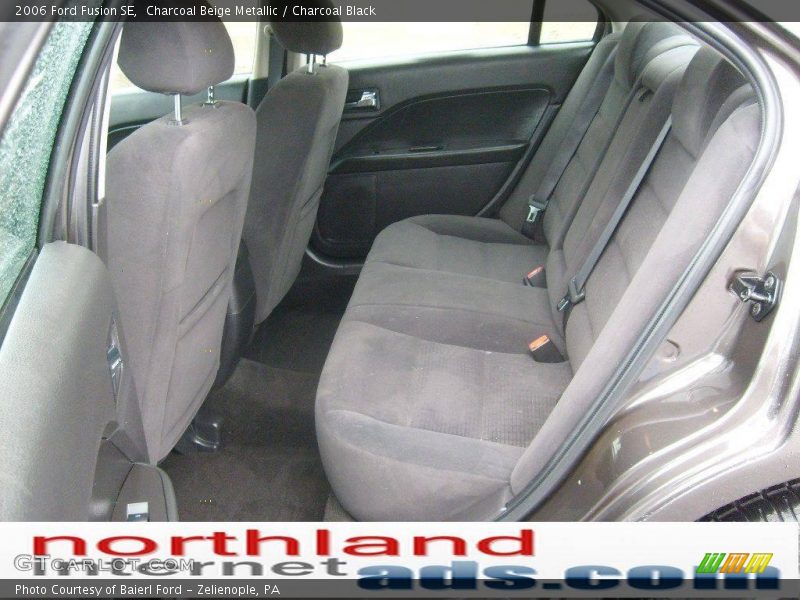 Charcoal Beige Metallic / Charcoal Black 2006 Ford Fusion SE