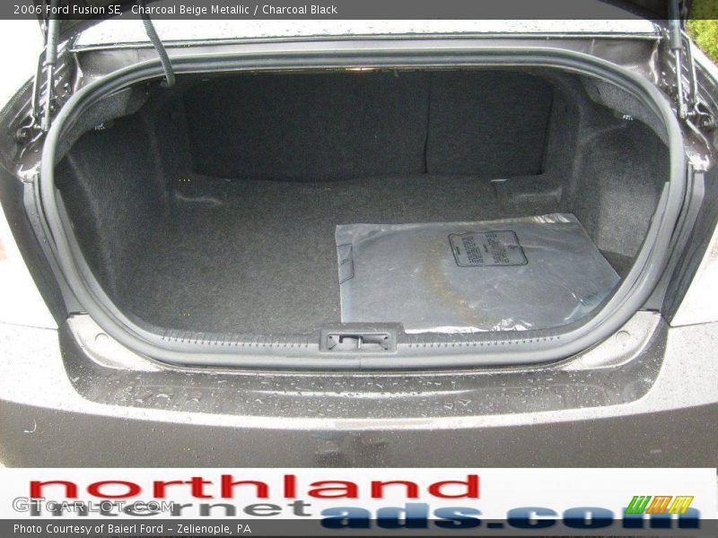 Charcoal Beige Metallic / Charcoal Black 2006 Ford Fusion SE