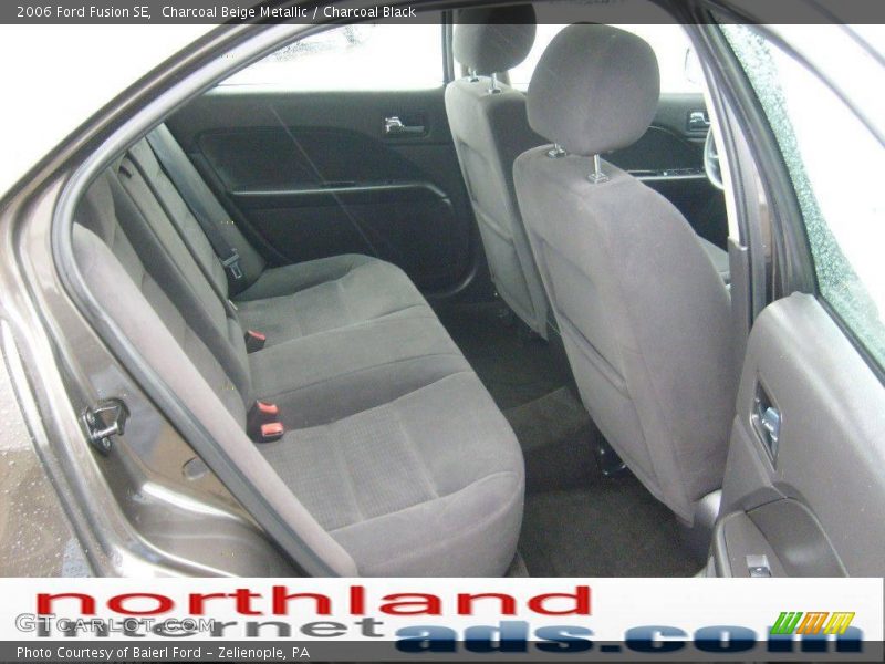 Charcoal Beige Metallic / Charcoal Black 2006 Ford Fusion SE