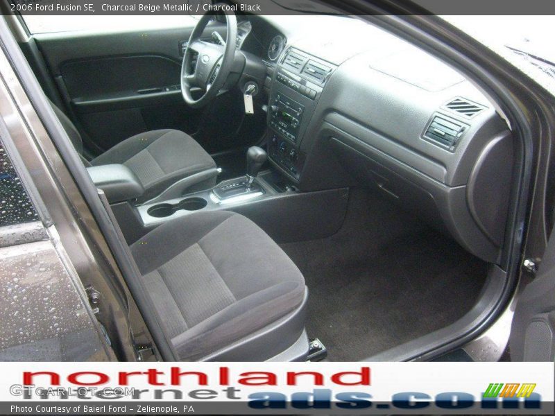 Charcoal Beige Metallic / Charcoal Black 2006 Ford Fusion SE