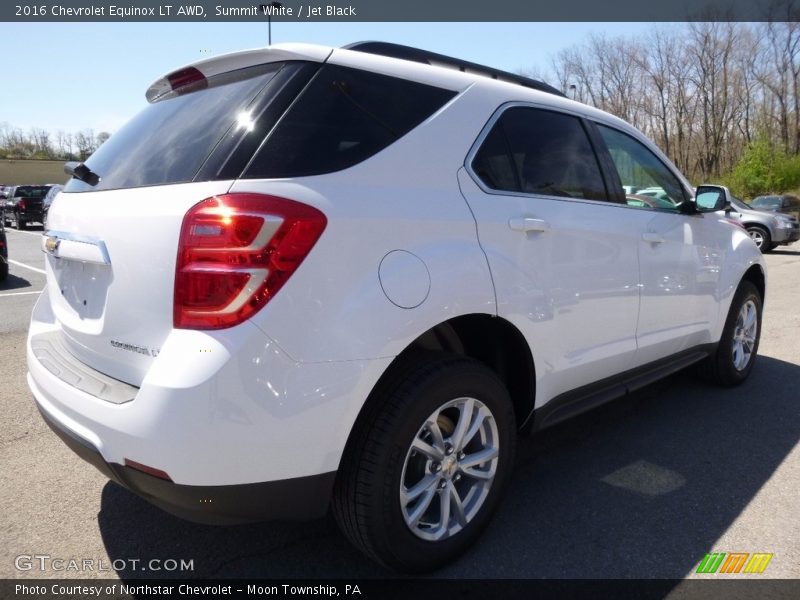 Summit White / Jet Black 2016 Chevrolet Equinox LT AWD
