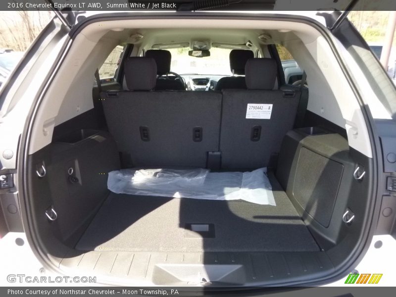Summit White / Jet Black 2016 Chevrolet Equinox LT AWD