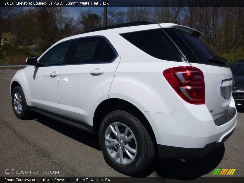 Summit White / Jet Black 2016 Chevrolet Equinox LT AWD