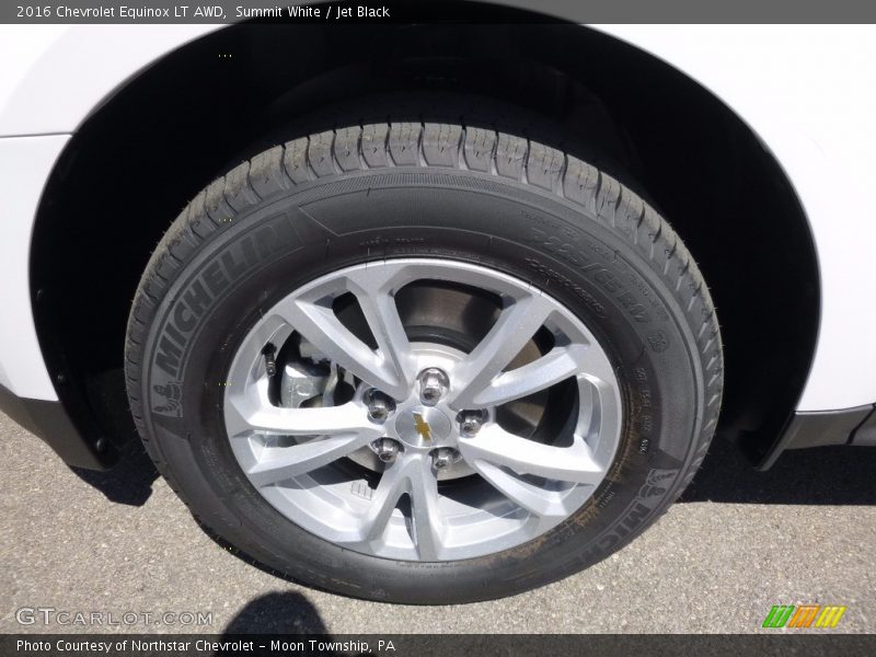 Summit White / Jet Black 2016 Chevrolet Equinox LT AWD