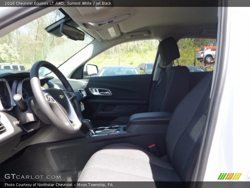 Summit White / Jet Black 2016 Chevrolet Equinox LT AWD